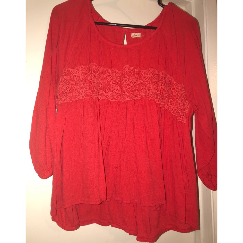 half sleeve Hollister blouse
